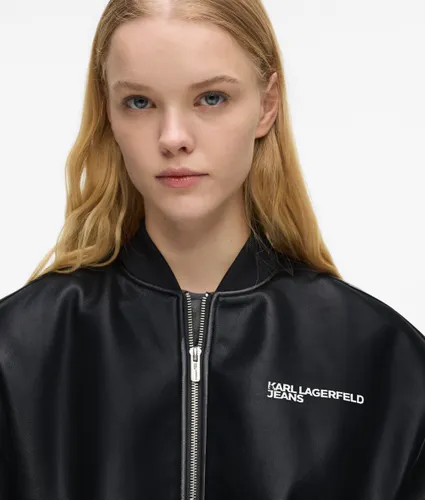 Blouson Aviateur En Simili-cuir, , , Taille: Xs - KL Jeans - Modalova