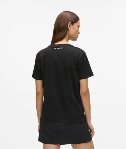 T-shirt Portrait, , , Taille: Xs - Karl Lagerfeld - Modalova