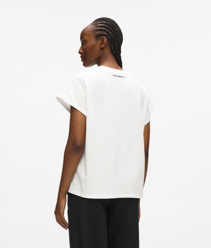 T-shirt Rue St-guillaume Pailleté, , , Taille: Xs - Karl Lagerfeld - Modalova