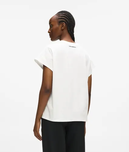 T-shirt Rue St-guillaume Pailleté, , , Taille: Xs - Karl Lagerfeld - Modalova