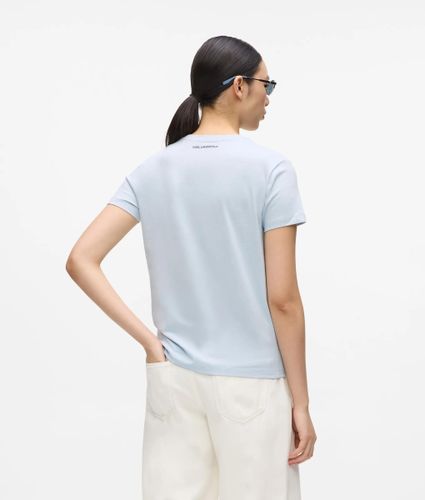 T-shirt À Paillettes Rue St-guillaume, , , Taille: Xs - Karl Lagerfeld - Modalova