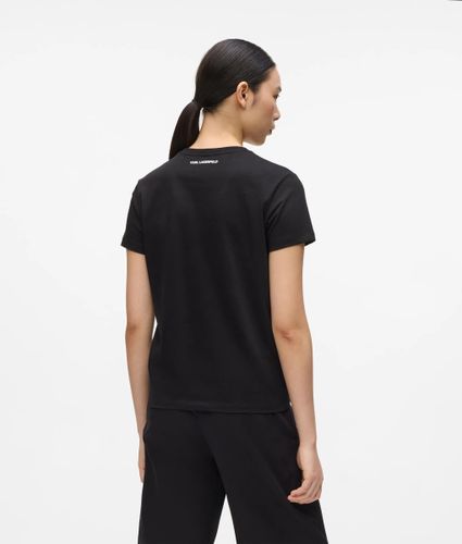 T-shirt À Paillettes Rue St-guillaume, , , Taille: Xs - Karl Lagerfeld - Modalova