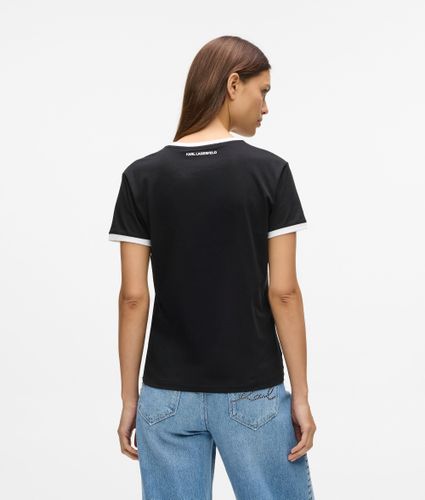 T-shirt Ikon Signature Choupette, , , Taille: Xs - Karl Lagerfeld - Modalova