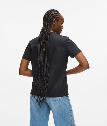 T-shirt Signature Avec Boutons, , , Taille: Xs - Karl Lagerfeld - Modalova