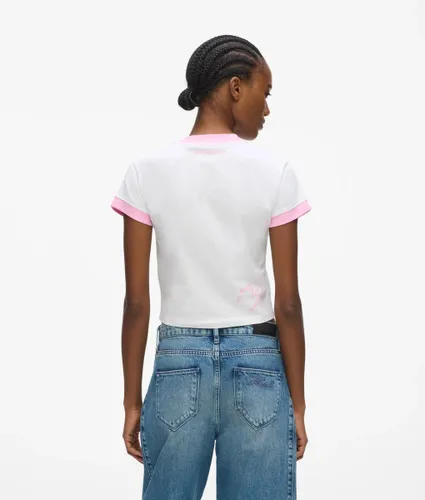 T-shirt Bonjour Babe, , , Taille: Xs - Karl Lagerfeld - Modalova