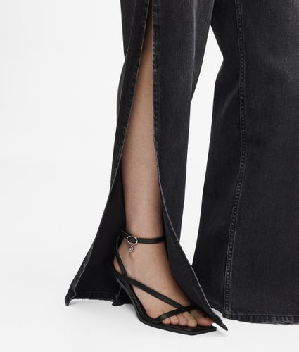 Jean Droit À Taille Haute Avec Ourlet Fendu, , , Taille: 2430 - KL Jeans - Modalova