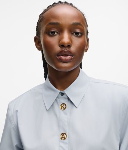 Robe-chemise Avec Les Lettres De Karl, , , Taille: 38 - Karl Lagerfeld - Modalova