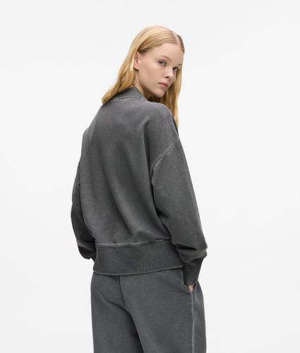 Sweat-shirt De Style Aviateur Avec Fermeture Zippée Et Effet Délavé, , , Taille: Xs - KL Jeans - Modalova