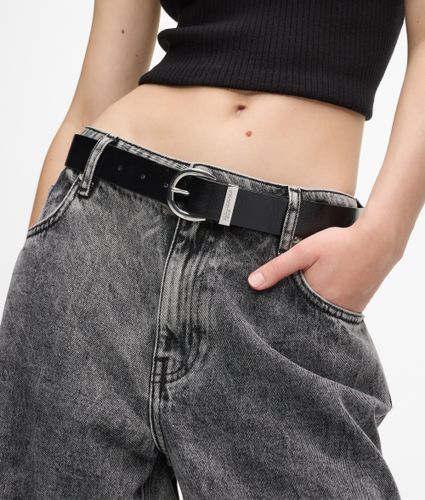 Ceinture En Cuir Avec Boucle Ronde, , , Taille: 65 - KL Jeans - Modalova