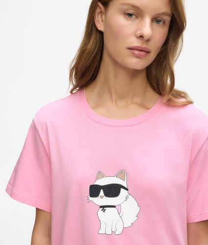 Chemise De Nuit Ikon Avec Strass, , , Taille: Xs - Karl Lagerfeld - Modalova