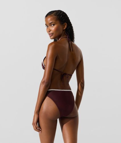 Haut De Bikini Triangle Avec Volants, , , Taille: Xs - Karl Lagerfeld - Modalova