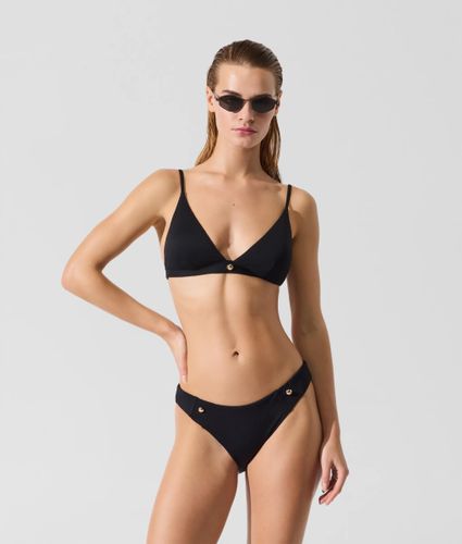 Bas De Bikini Espiègle À Bouton Doré, , , Taille: Xs - Karl Lagerfeld - Modalova