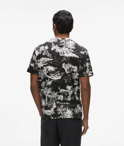T-shirt Imprimé Villa La Vigie, , , Taille: Xs - Karl Lagerfeld - Modalova