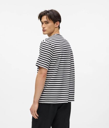 T-shirt Ikon À Rayures Décontracté, , /, Taille: Xs - Karl Lagerfeld - Modalova