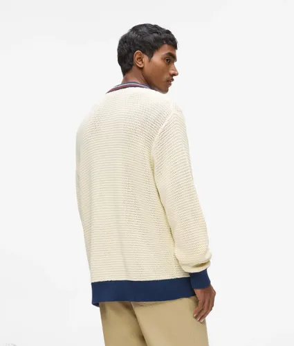 Cardigan Ikon Texturé, , , Taille: S - Karl Lagerfeld - Modalova
