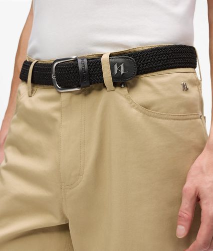 Ceinture Tissée Avec Monogramme, , , Taille: S - Karl Lagerfeld - Modalova