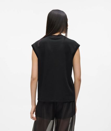 Débardeur En Organza Signature, , , Taille: Xs - Karl Lagerfeld - Modalova