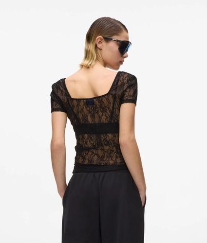 Haut En Dentelle À Manches Capuchon, , , Taille: Xs - KL Jeans - Modalova