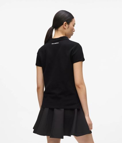Polo En Piqué Ikon, , , Taille: Xs - Karl Lagerfeld - Modalova