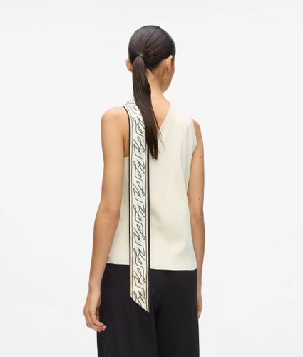 Haut En Maille Avec Imprimé Foulard, , , Taille: Xs - Karl Lagerfeld - Modalova