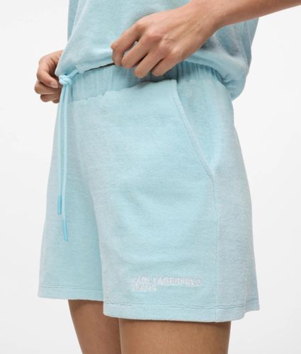 Short En Velours Avec Logo, , , Taille: Xs - KL Jeans - Modalova