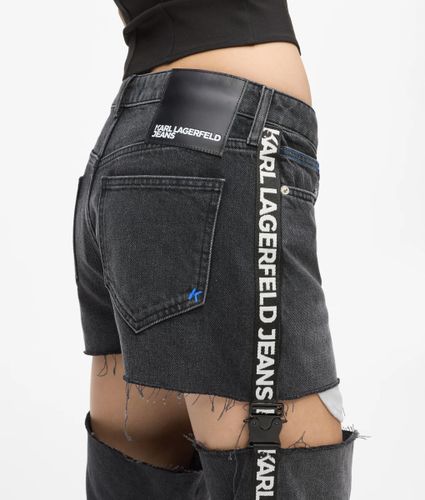 Jean Droit Taille Haute Avec Découpes, , , Taille: 2630 - KL Jeans - Modalova