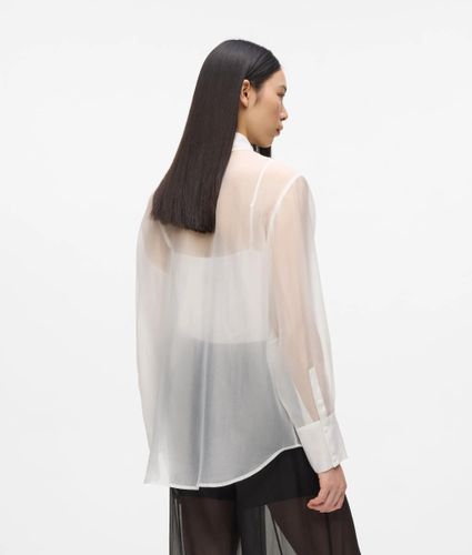 Chemisier En Organza, , , Taille: 42 - Karl Lagerfeld - Modalova