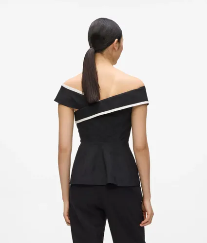 Haut Habillé Aux Épaules Dénudées, , , Taille: 38 - Karl Lagerfeld - Modalova