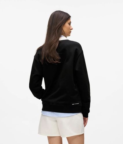 Sweat-shirt À Col Ikon, , , Taille: Xs - Karl Lagerfeld - Modalova