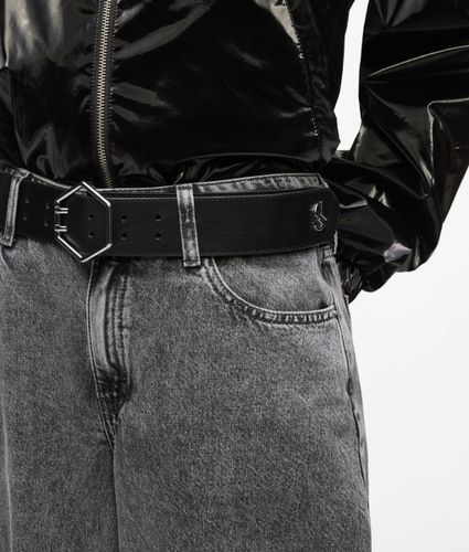 Ceinture Avec Boucle Hexagonale, , , Taille: 85 - KL Jeans - Modalova