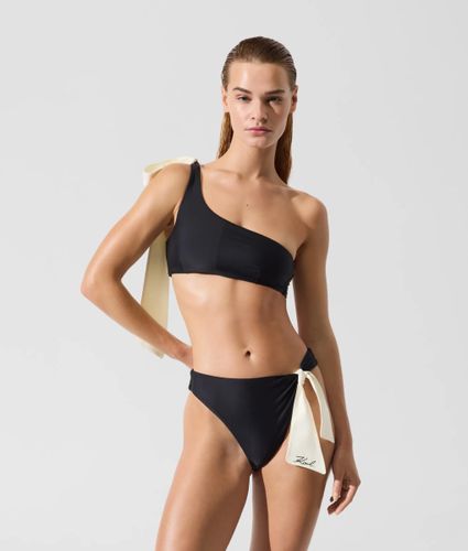 Bas De Bikini Signature Avec Nœud, , , Taille: Xs - Karl Lagerfeld - Modalova