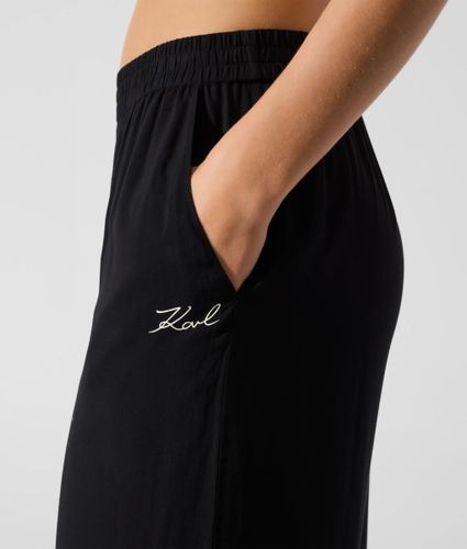 Pantalon De Plage Signature, , , Taille: Xs - Karl Lagerfeld - Modalova