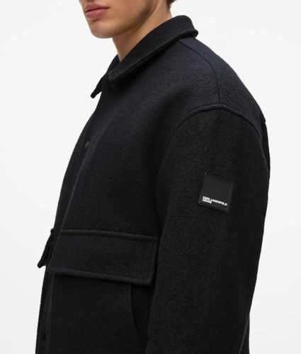Veste Bomber En Mélange De Laine, , , Taille: Xs - KL Jeans - Modalova
