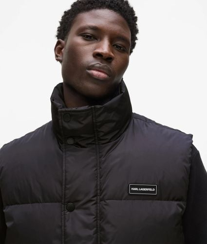 Gilet Matelassé Avec Écusson À Logo, , , Taille: Xs - Karl Lagerfeld - Modalova