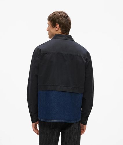 Surchemise En Twill Et Denim, , -, Taille: Xs - KL Jeans - Modalova