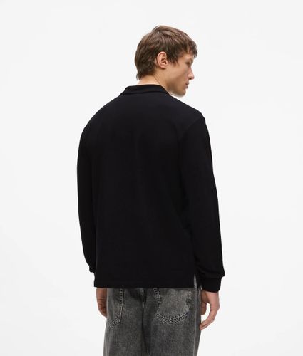 Polo À Manches Longues Avec Logo, , , Taille: Xs - KL Jeans - Modalova