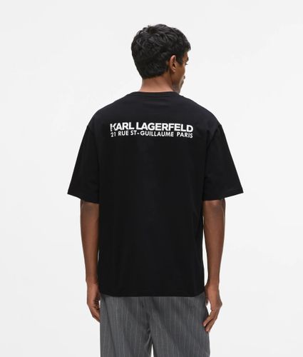 T-shirt Décontracté Rue St-guillaume, , , Taille: Xs - Karl Lagerfeld - Modalova
