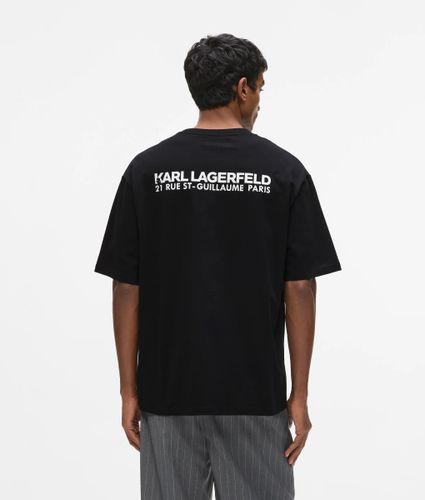 T-shirt Décontracté Rue St-guillaume, , , Taille: Xs - Karl Lagerfeld - Modalova