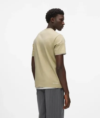 T-shirt À Rayures À Poche Ikon, , , Taille: Xs - Karl Lagerfeld - Modalova