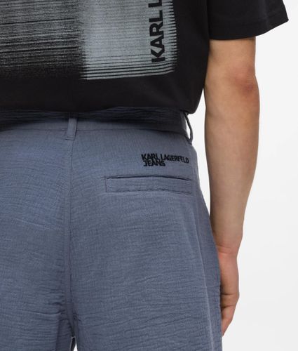 Short En Coton Froissé, , , Taille: Xs - KL Jeans - Modalova