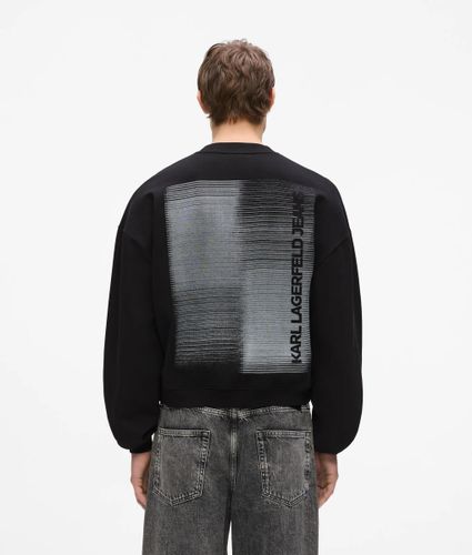 Sweat-shirt Boxy Avec Logo Dégradé, , , Taille: Xs - KL Jeans - Modalova