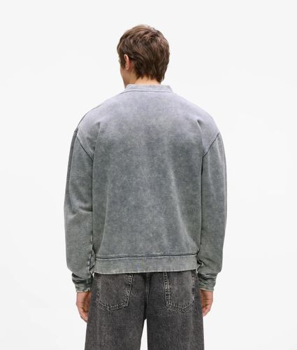 Sweat-shirt Zippé Délavé, , , Taille: Xs - KL Jeans - Modalova