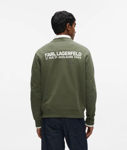 Sweat-shirt Rue St-guillaume À Coupe Droite, , , Taille: Xs - Karl Lagerfeld - Modalova