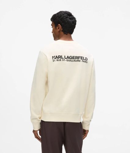 Sweat-shirt Rue St-guillaume À Coupe Droite, , , Taille: Xs - Karl Lagerfeld - Modalova
