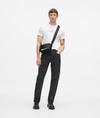 Sac Caméra En Nylon À Bandoulière Et Imprimé Graphique, , - , Taille: One Size - KL Jeans - Modalova