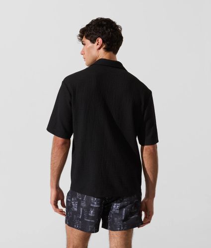 Chemise De Plage Texturée, , , Taille: S - Karl Lagerfeld - Modalova