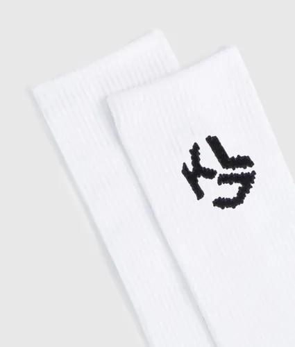 Chaussettes Mi-hautes Monogram - Lot De 2, , /, Taille: One Size - KL Jeans - Modalova