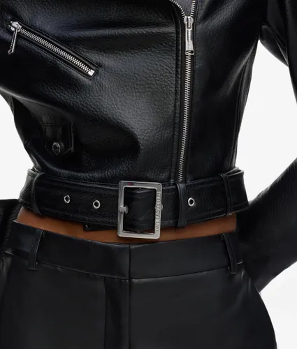 Veste De Style Motard En Simili Cuir, , , Taille: 38 - Karl Lagerfeld - Modalova