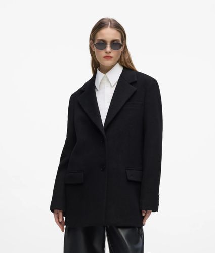 Manteau Court En Laine Mélangée, , , Taille: 38 - Karl Lagerfeld - Modalova