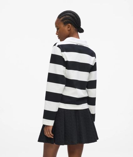 Polo De Rugby À Rayures Ikon, , -, Taille: Xs - Karl Lagerfeld - Modalova